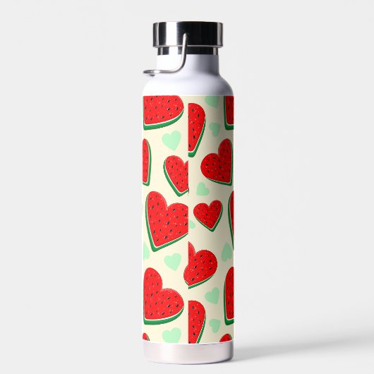 Watermelon Herzlich Willkommen am Valentinstag Trinkflasche (Rechts)