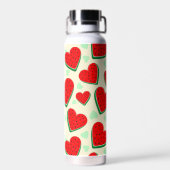 Watermelon Herzlich Willkommen am Valentinstag Trinkflasche (Rückseite)