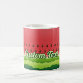 Watermelon Hintergrund Kaffeemaschine Tasse (Mittel)