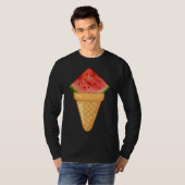 WATERMELON ICE CREAM - FRUCHTFRUCHTFRUCHTEN UND EI T-Shirt (Vorne ganz)