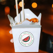 Watermelon Ich hoffe, Sie können Ramadan Mubarak g Runder Aufkleber