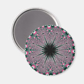 Watermelon Kaleidescope Magnet (Vorderseite/Rückseite)