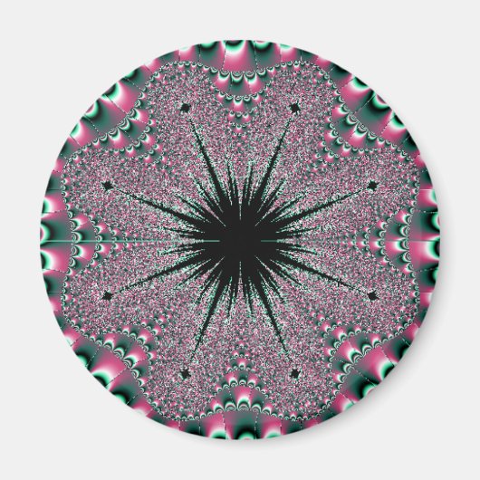 Watermelon Kaleidescope Magnet (Vorne)