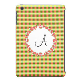 Watermelon Karo Monogram iPad Mini Gehäuse Case-Mate iPhone Hülle