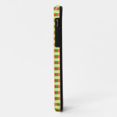 Watermelon Karo "Monogram" iPhone 5 Fall Case-Mate iPhone Hülle (Hinten/Links)