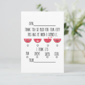 Watermelon Kids Danke für Ihre Aufmerksamkeit (Stehend Vorderseite)