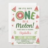 Watermelon Kindergeburtstag Einladung & Party Deko (Vorne/Hinten)