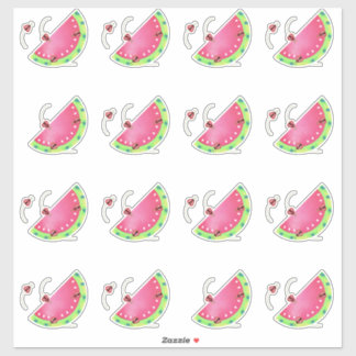 Watermelon-Konturkleber von Ladybug Aufkleber