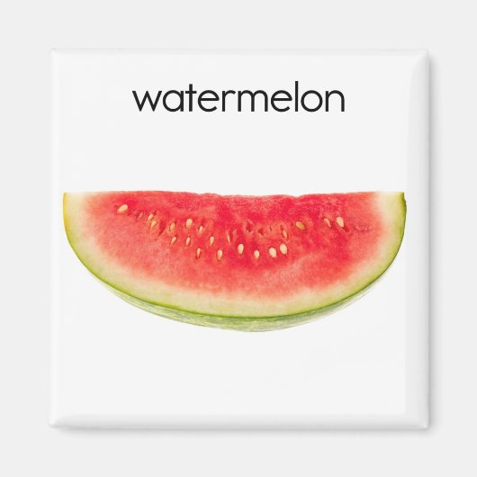 Watermelon Kühlschrank Magnet (Vorne)