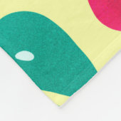 Watermelon leaves strawberry fleecedecke (Ecke)