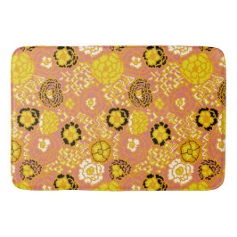 Watermelon Lemon Gold Badematte