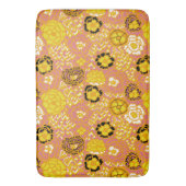 Watermelon Lemon Gold Badematte (Vorderseite Vertikal)