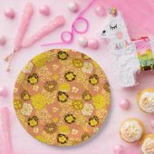 Watermelon Lemon Gold Pappteller (Party)