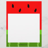 Watermelon Letterhead (Vorderseite)