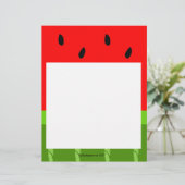 Watermelon Letterhead (Stehend Vorderseite)