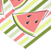 Watermelon Line Stripe Thin Table Runner Kurzer Tischläufer (Ecke)