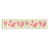Watermelon Line Stripe Thin Table Runner Kurzer Tischläufer (Horizontal)