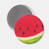 WATERMELON MAGNET FÜR DIE TÜR DES KÜHLSCHRANKS (Vorderseite/Rückseite)