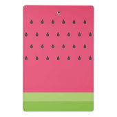 Watermelon Mini Clipboard Mini Klemmbrett (Rückseite)