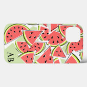 Watermelon Monogram Green iPad Mini Gehäuse vertik Case-Mate iPhone Hülle (Rückseite (Horizontal))
