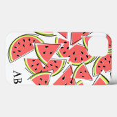 Watermelon 'Monogram' iPad Mini Gehäuse vertikal Case-Mate iPhone Hülle (Rückseite (Horizontal))