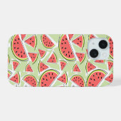 Watermelon Multi iPhone Gehäuse grün 15 Hülle (Rückseite (Horizontal))