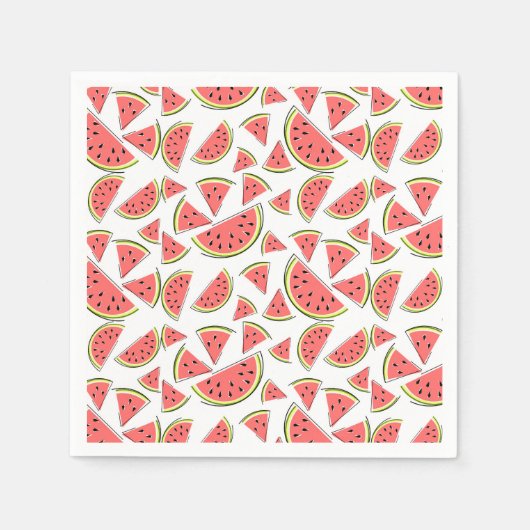 Watermelon Multi Napkins Papier Serviette (Vorderseite)