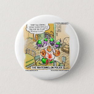 Watermelon Murder Funny T-Shirts Tasse & Geschenke Button