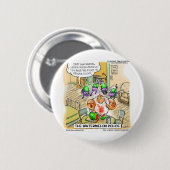Watermelon Murder Funny T-Shirts Tasse & Geschenke Button (Vorne & Hinten)