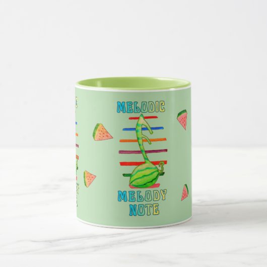 WATERMELON MUSIC FUSION DESIGNED MUG  TASSE (Zentrum)