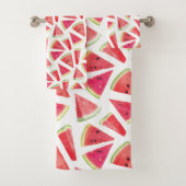 Watermelon-Muster Erstellung 2 Badhandtuch Set (Insitu)