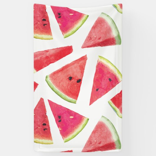 Watermelon-Muster Erstellung 2 Banner (Vertikal)