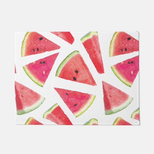 Watermelon-Muster Erstellung 2 Fußmatte (Vorderseite)