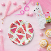 Watermelon-Muster Erstellung 2 Pappteller (Party)