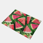 Watermelon-Muster Fußmatte (Schrägansicht)