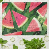 Watermelon-Muster Geschirrtuch (Gefaltet)