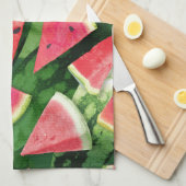Watermelon-Muster Geschirrtuch (Viertel Falte)