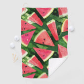 Watermelon-Muster Golfhandtuch (Insitu)