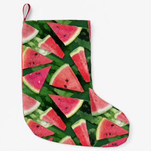 Watermelon-Muster Kleiner Weihnachtsstrumpf