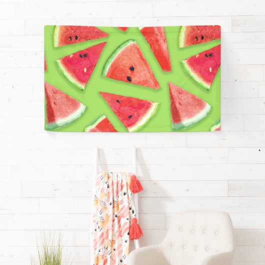 Watermelon-Muster Kreation 3 Banner (Insitu)