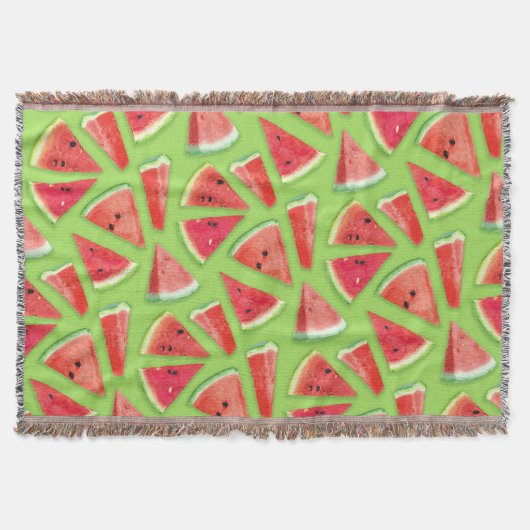 Watermelon-Muster Kreation 3 Decke (Vorderseite)