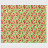 Watermelon-Muster Kreation 3 Geschenkpapier (Flach)
