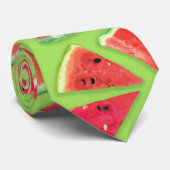 Watermelon-Muster Kreation 3 Krawatte (Gerollt)