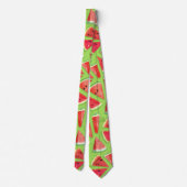 Watermelon-Muster Kreation 3 Krawatte (Rückseite)