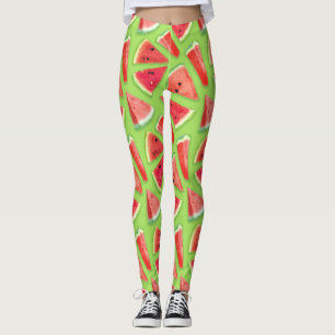 Watermelon-Muster Kreation 3 Leggings