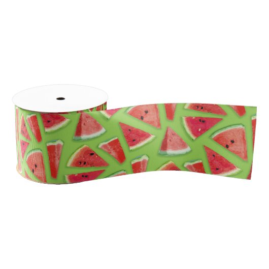 Watermelon-Muster Kreation 3 Ripsband (Spule)