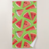 Watermelon-Muster Kreation 3 Strandtuch (Vorderseite)