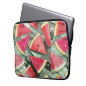 Watermelon-Muster Kreation 4 Laptopschutzhülle (Vorderseite Links)