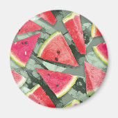 Watermelon-Muster Kreation 4 Magnet (Vorne)