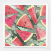 Watermelon-Muster Kreation 4 Serviette (Vorderseite)